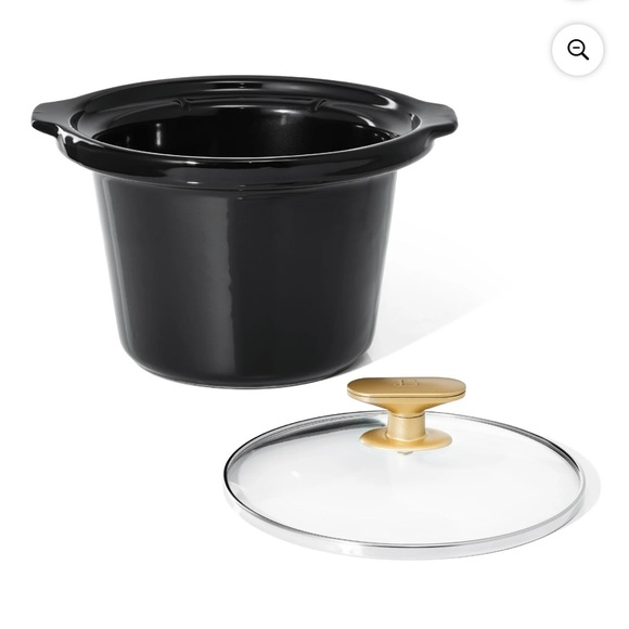 NEW IN BOX Drew Barrymore Beautiful 2 Quart Crockpot in White Icing - Picture 4 of 7